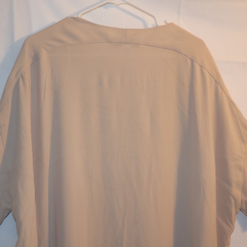 Diane von Furstenberg (DVF) Madera Dunic oversized mini dress in a neutral Sz S - Picture 7 of 10